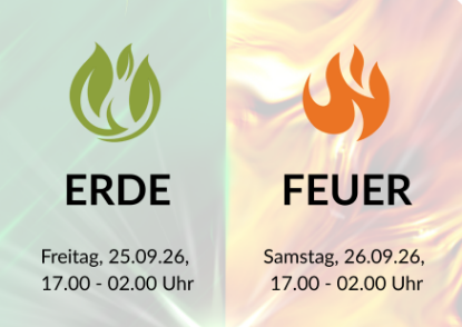 Bild von Elemente Erde und  Feuer