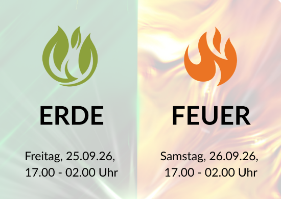 Bild von Elemente Erde und  Feuer