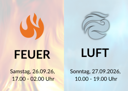 Bild von Elemente Feuer und  Luft