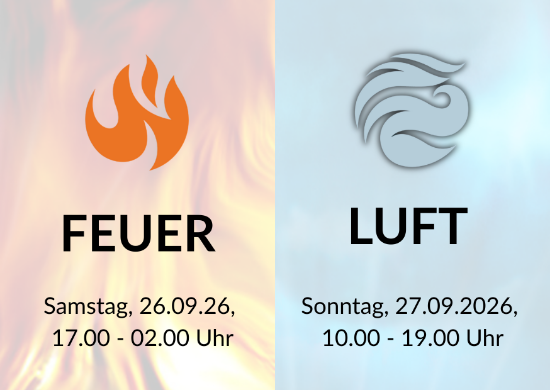 Bild von Elemente Feuer und  Luft